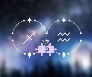 Sagitário combina com Aquário