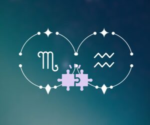 Escorpião combina com Aquário